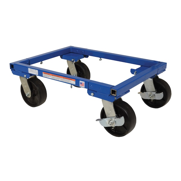 Adjustable Tote Dolly, 3000 lb Capacity